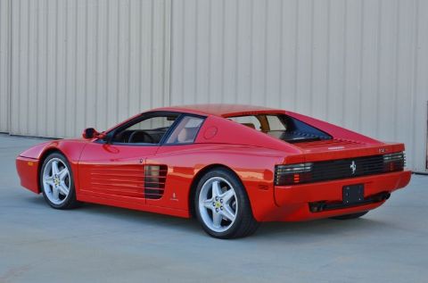 Yvette Prieto and Michael Jordan's classy Ferrari 512 TR.